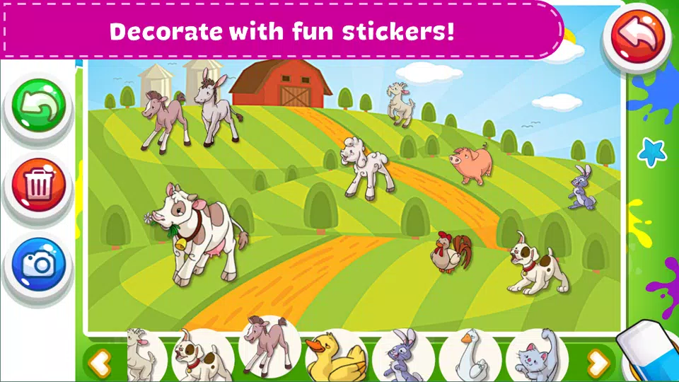 Coloring Book - Kids Paint Screenshot 1