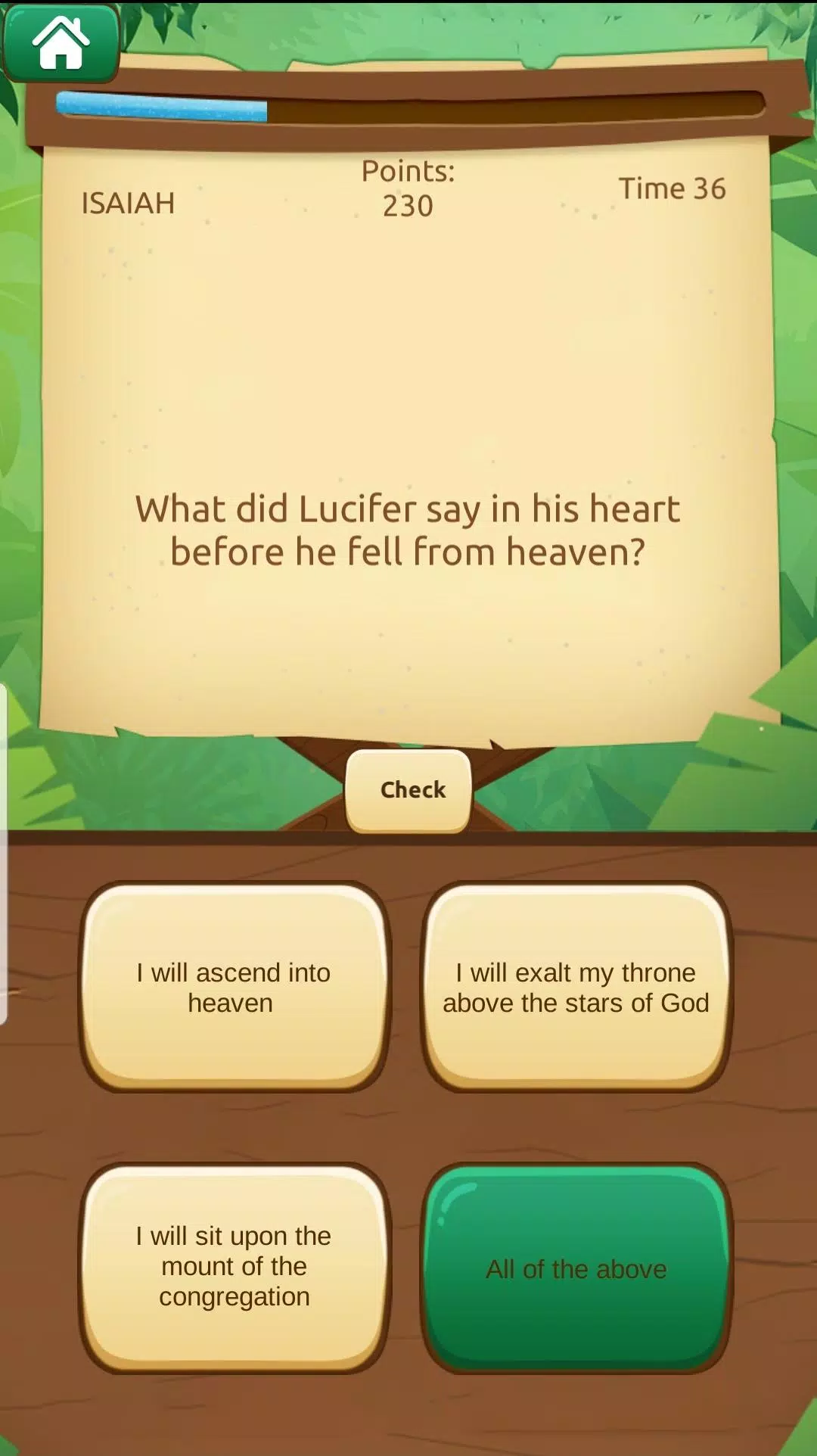 Bible Quiz Time! Word of God應用截圖第2張