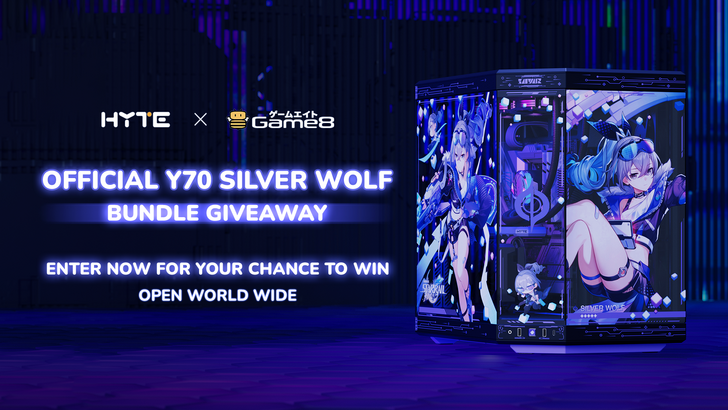 Sorteo HSR Silver Wolf Y70 PC Case Bundle | Gana una configuración silenciosa y elegante del hacker punklorde