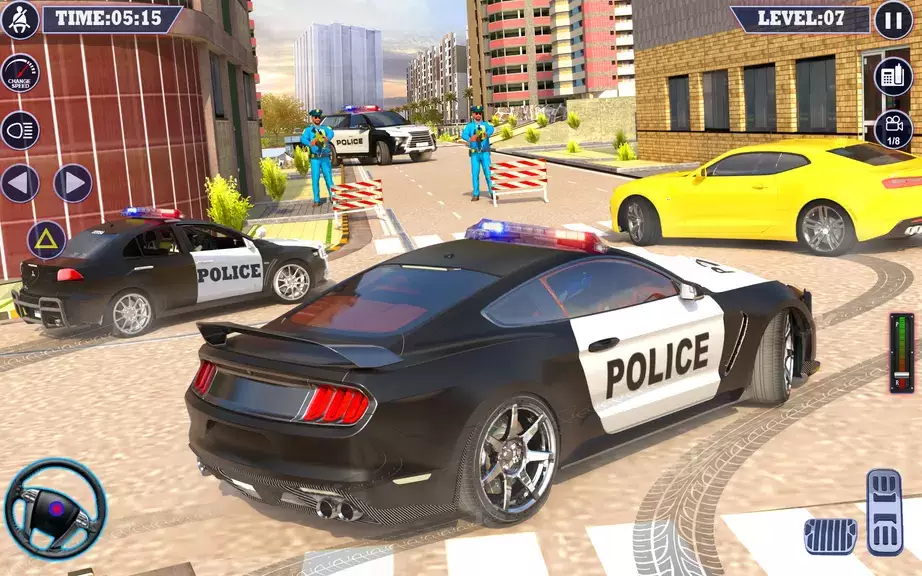 Police Car Driving Games 3D Captura de pantalla 3