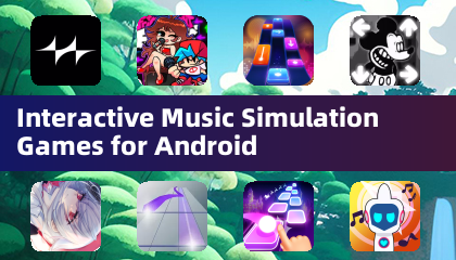 Mga interactive na laro ng simulation ng musika para sa Android