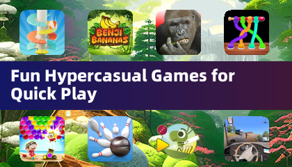 Masaya ang mga laro ng hypercasual para sa mabilis na pag -play