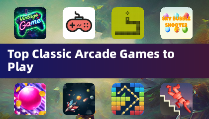 Nangungunang klasikong laro ng arcade upang i -play
