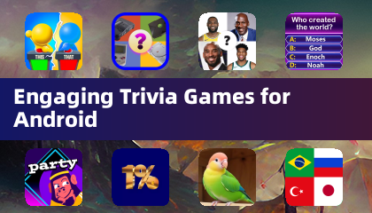 Melibatkan permainan trivia untuk Android