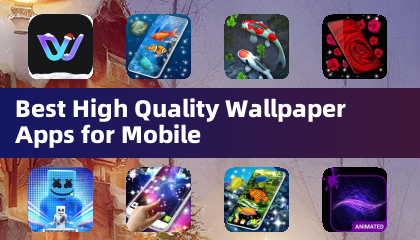 Best High Quality Wallpaper Apps for Mobile