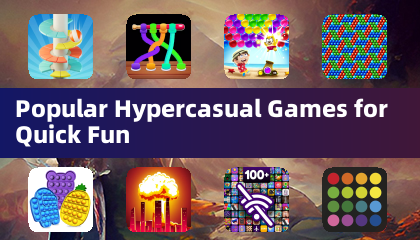Popular Hypercasual Games for Quick Fun
