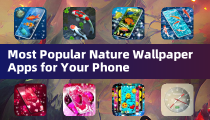 Самые популярные приложения с обоями природы для вашего телефона