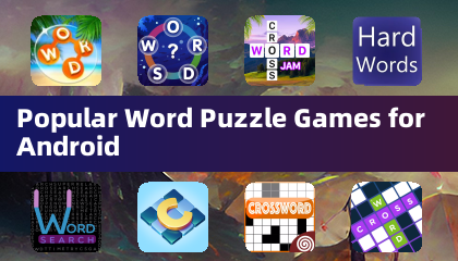 Popular Word Puzzle Games for Android