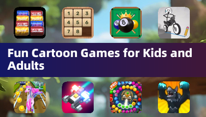 Fun Cartoon Games for Kids and Adults