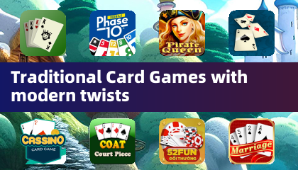 Traditional Card Games with modern twists