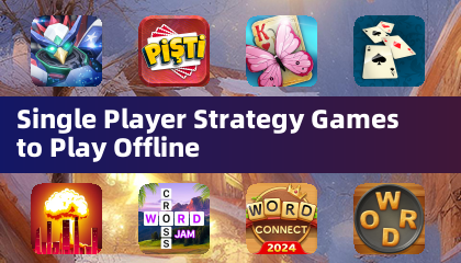 Стратегические игры для одиночек для оффлайн-игры
