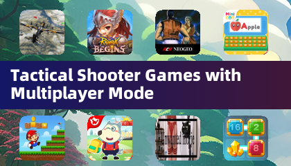 Tactical Shooter Games with Multiplayer Mode