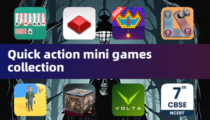 Quick action mini games collection