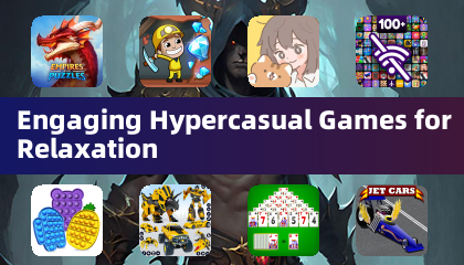Engaging Hypercasual Games for Relaxation