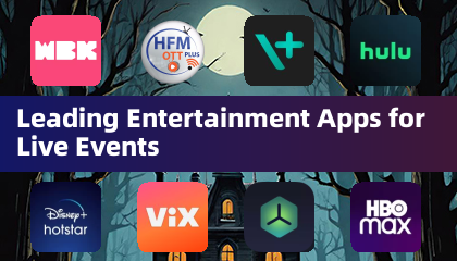 Лидирующие приложения для развлечений в прямом эфире