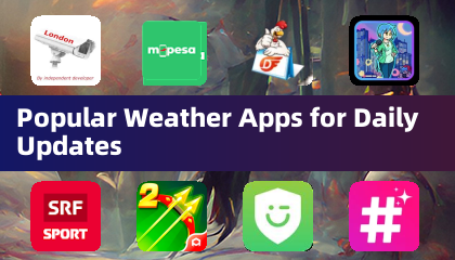 Популярные приложения для погоды для ежедневных обновлений