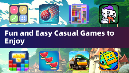 Fun and Easy Casual Games to Enjoy