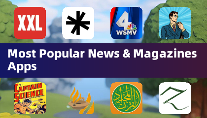 Most Popular News & Magazines Apps