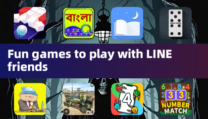 Fun games to play with LINE friends